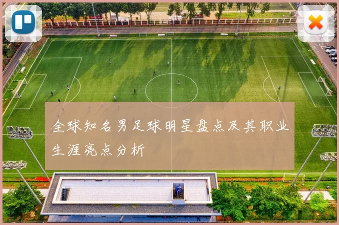 全球知名男足球明星盘点及其职业生涯亮点分析