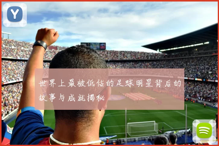 世界上最被低估的足球明星背后的故事与成就揭秘
