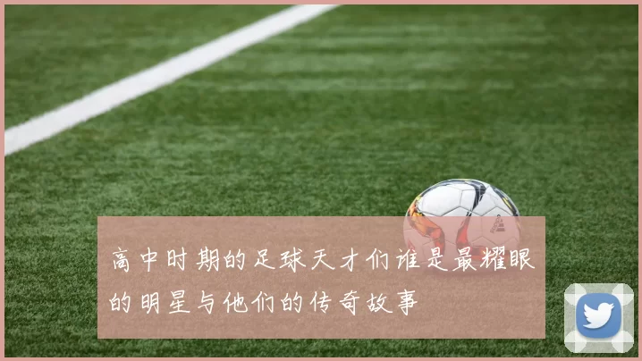 高中时期的足球天才们谁是最耀眼的明星与他们的传奇故事